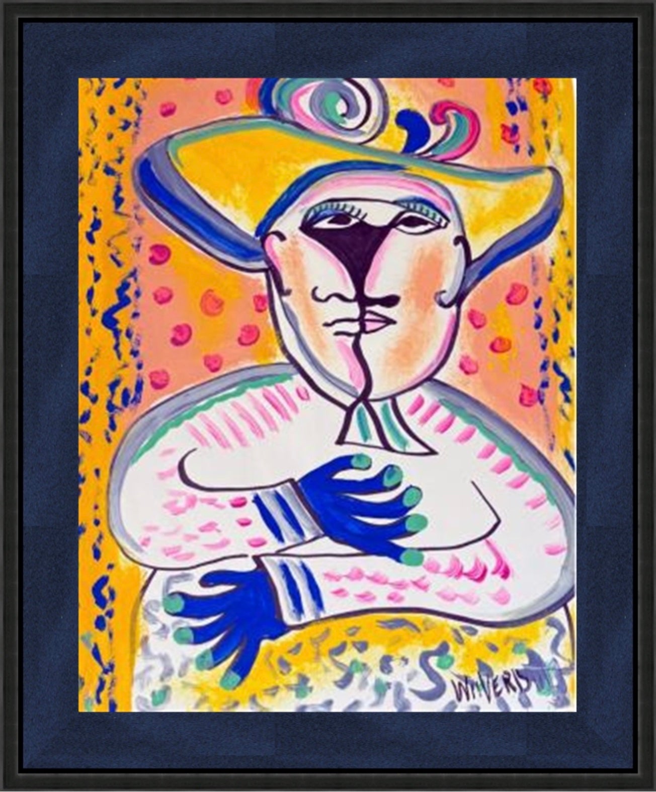 Original– William Verdult’s Masterpiece (Black & Blue Hands #027-1)