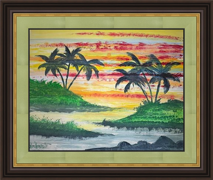 Original– William Verdult’s Masterpiece (Tropical Waterway #169-9)