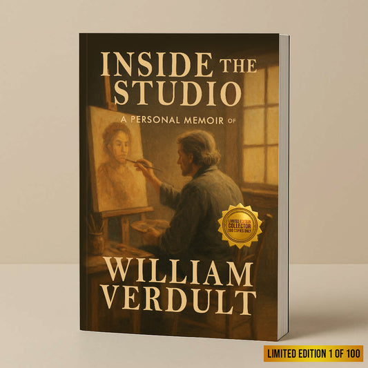 Limited Edition Collector's Series Book#3 Inside the Studio: A Personal Memoir of William Verdult)