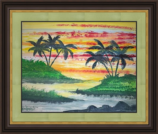 Original– William Verdult’s Masterpiece (Tropical Waterway #169-9)